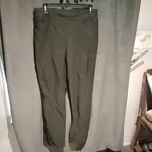 Chico's Olive Green Trousers